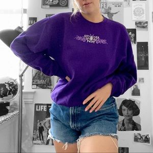 90’s Vintage Butterfly Bling Sweatshirt